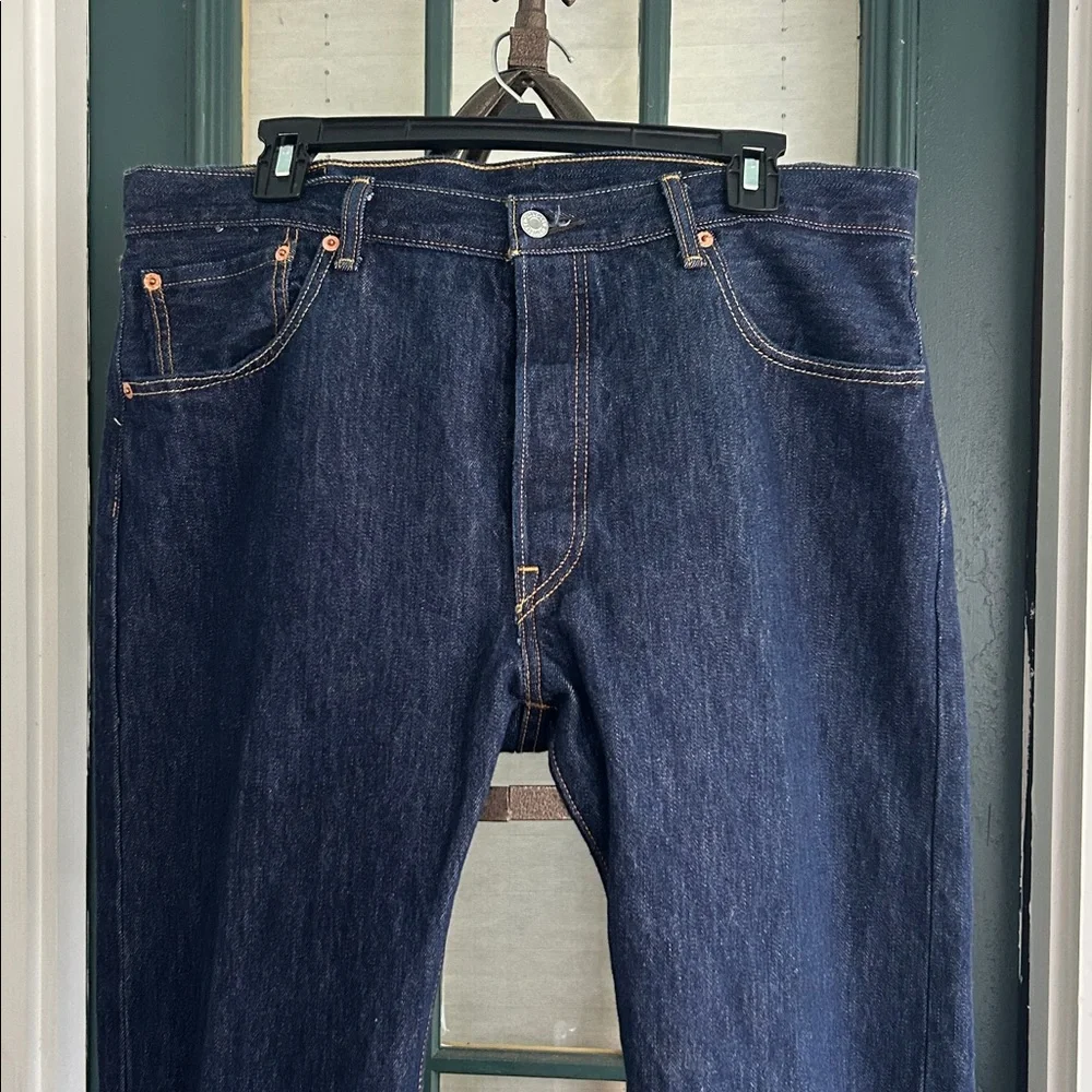 Levi's Dark Blue 501 Jeans